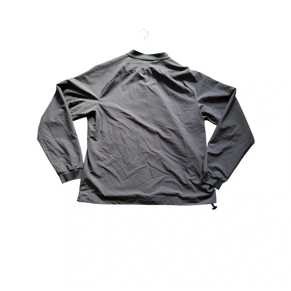 Gymshark Full Zip Bomber Jacket‎ Mens XXL Charcoal Gray Lightweight A3A1M
